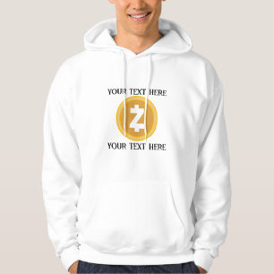 crypto z bewerkbaar citaat hoodie