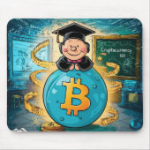 Cryptocurrency-Afstuderen Muismat (Voorkant)