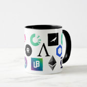 Cryptocurrency Altcoin Portfolio Mok (Voorkant rechts)