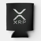 Cryptocurrency Binary Code XRP Hodlers Crypto Meme Blikjeskoeler (Voorkant)