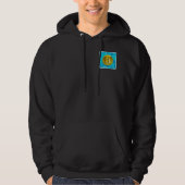 Cryptocurrency Bitcoin & Chip Hoodie (Voorkant)