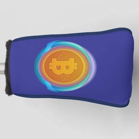 CRYPTOCURRENCY BITCOIN GOLFHEADCOVER (Voorkant)