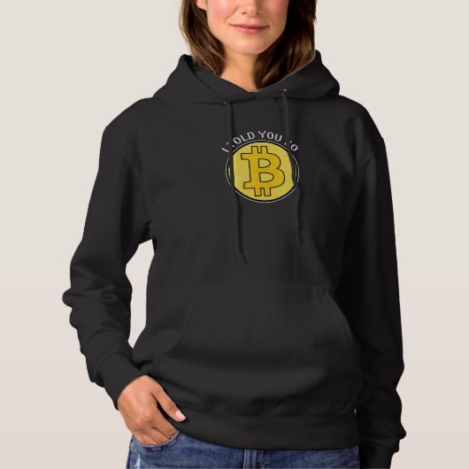 Cryptocurrency Bitcoin Traders Or Btc Hoodie (Voorkant)