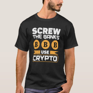 Cryptocurrency Blockchain Trader Finance 4 T-shirt