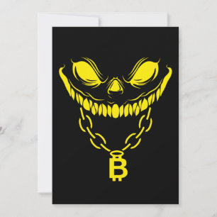 Cryptocurrency BTC Money Gift Kaart
