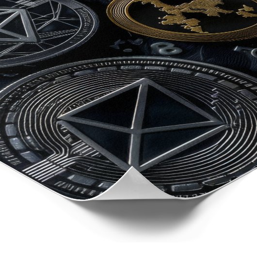 Cryptocurrency gids voor beginners Poster (Hoek)