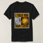 Cryptocurrency Gifts for Bitangle Miner and Trader T-shirt (Design voorkant)