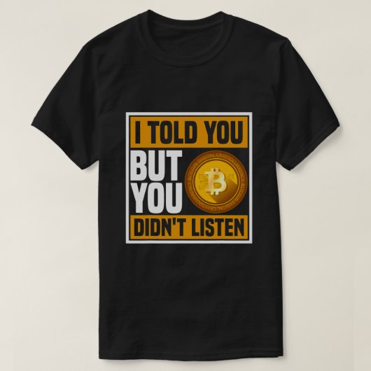Cryptocurrency Gifts for Bitangle Miner and Trader T-shirt (Design voorkant)