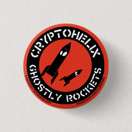 Cryptohelix - spookachtige raketten (RED) Ronde Button 3,2 Cm