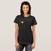 Cryptomunt Blockchain Cryptocurrency Fun T-shirt (Voorkant volledig)