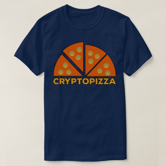 Cryptopizza Safemoon T-shirt (Design voorkant)