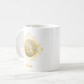 CRYPTOVALUTA BITCOIN KOFFIEMOK (Voorkant links)
