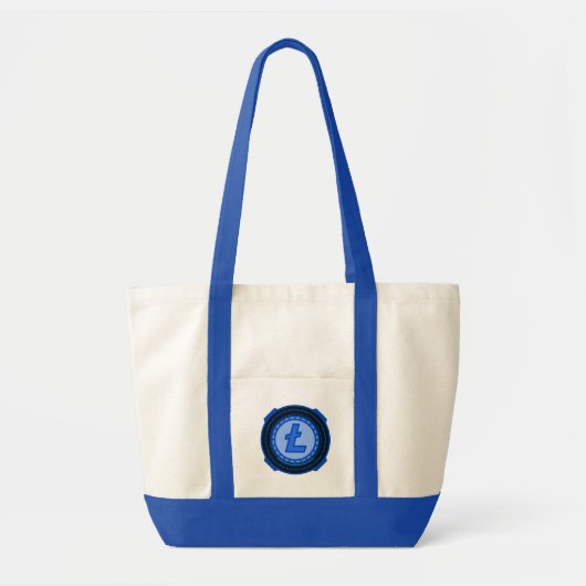 CRYPTOVALUTA LITECOIN TOTE BAG (Voorkant)