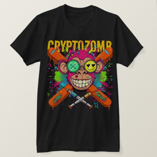 CRYPTOZOMB T-SHIRT (Design voorkant)