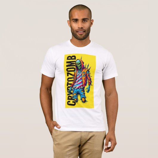 CRYPTOZOMB T-SHIRT (Voorkant volledig)