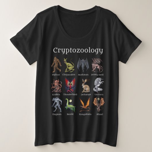Cryptozoologie Cryptid Créatures (Design devant)