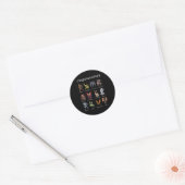 Cryptozoölogy Cryptid Cryptid Creater Fantasy Myth Ronde Sticker (Envelop)