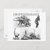 cryptozoölogy postcard briefkaart (Voorkant / Achterkant)