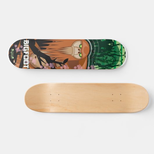 CryptoZu™ Bigfoot Deck Skateboard (Horizontaal)