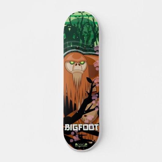 CryptoZu™ Bigfoot Deck Skateboard (Voorkant)
