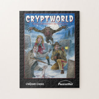 CRYPTWORLD game cover 10x14 Puzzle Legpuzzel