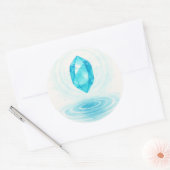 Crystal and Water Sticker – Peaceful Energy Aesthe (Enveloppe)