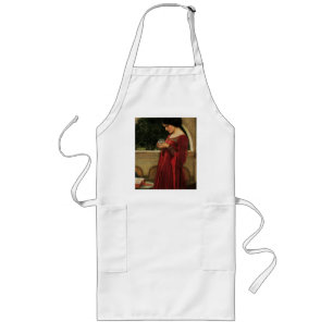 Crystal Bal Vrouw Waterhouse Schilderij Lang Schort