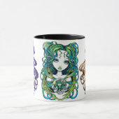 Crystal Ball Angels Fantasy Art Mok (Midden)