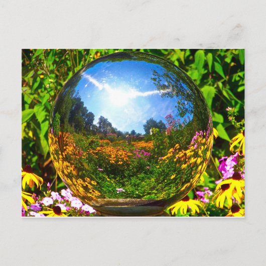 Crystal Ball Briefkaart (Voorkant)