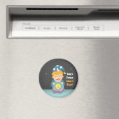 Crystal Ball Fortune Teller denkt positief Magneet (Insitu (Vaatwasser))