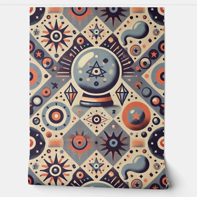 Crystal Ball Gypsy Behang (Afrollen)