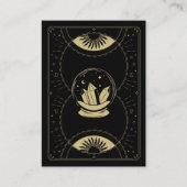 Crystal Ball Psychic Tarot Reader Visitekaartje (Voorkant)