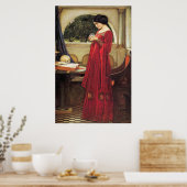 Crystal Ball van John Waterhouse Poster (Keuken)