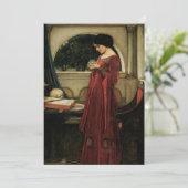 Crystal Ball van John William Waterhouse (Staand voorkant)