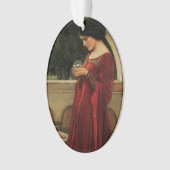 Crystal Ball Woman Waterhouse Peinture (devant)