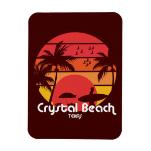 Crystal Beach Magneet