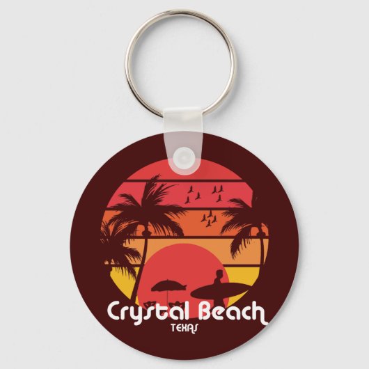  Crystal Beach Sleutelhanger (Voorkant)