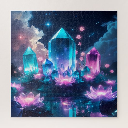 Crystal Bloom Sanctuary Legpuzzel (Verticaal)