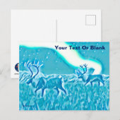 Crystal Blue Cariou Briefkaart (Voorkant / Achterkant)