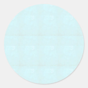 CRYSTAL BLUE Classic Ronde Sticker