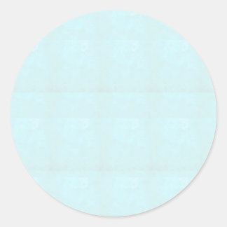 CRYSTAL BLUE Classic Ronde Sticker