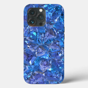 Crystal Blue en Paars iPhone 13 Pro Hoesje