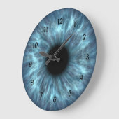 Crystal Blue Eyeball Grote Klok (Hoek)