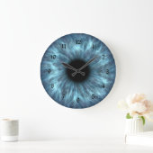 Crystal Blue Eyeball Grote Klok (Huis)