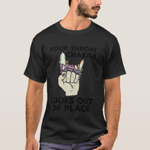 Crystal Brass Knuckles Chakra Healer Crystals Sage T-shirt