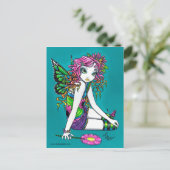 Crystal Candy Rainbow Fairy Carte postale (Debout devant)