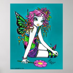 Crystal Candy Rainbow Poster