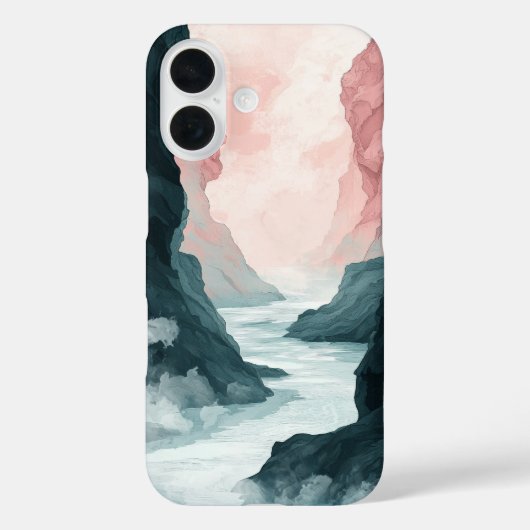 Crystal Canyon Glow telefoonhoesje Case-Mate iPhone Case (Achterkant)