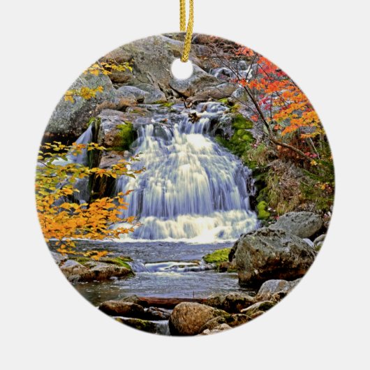 Crystal Cascade Keramisch Ornament (Voorkant)