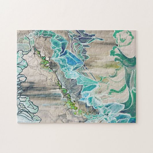 Crystal Cave Art Puzzle (Horizontal)